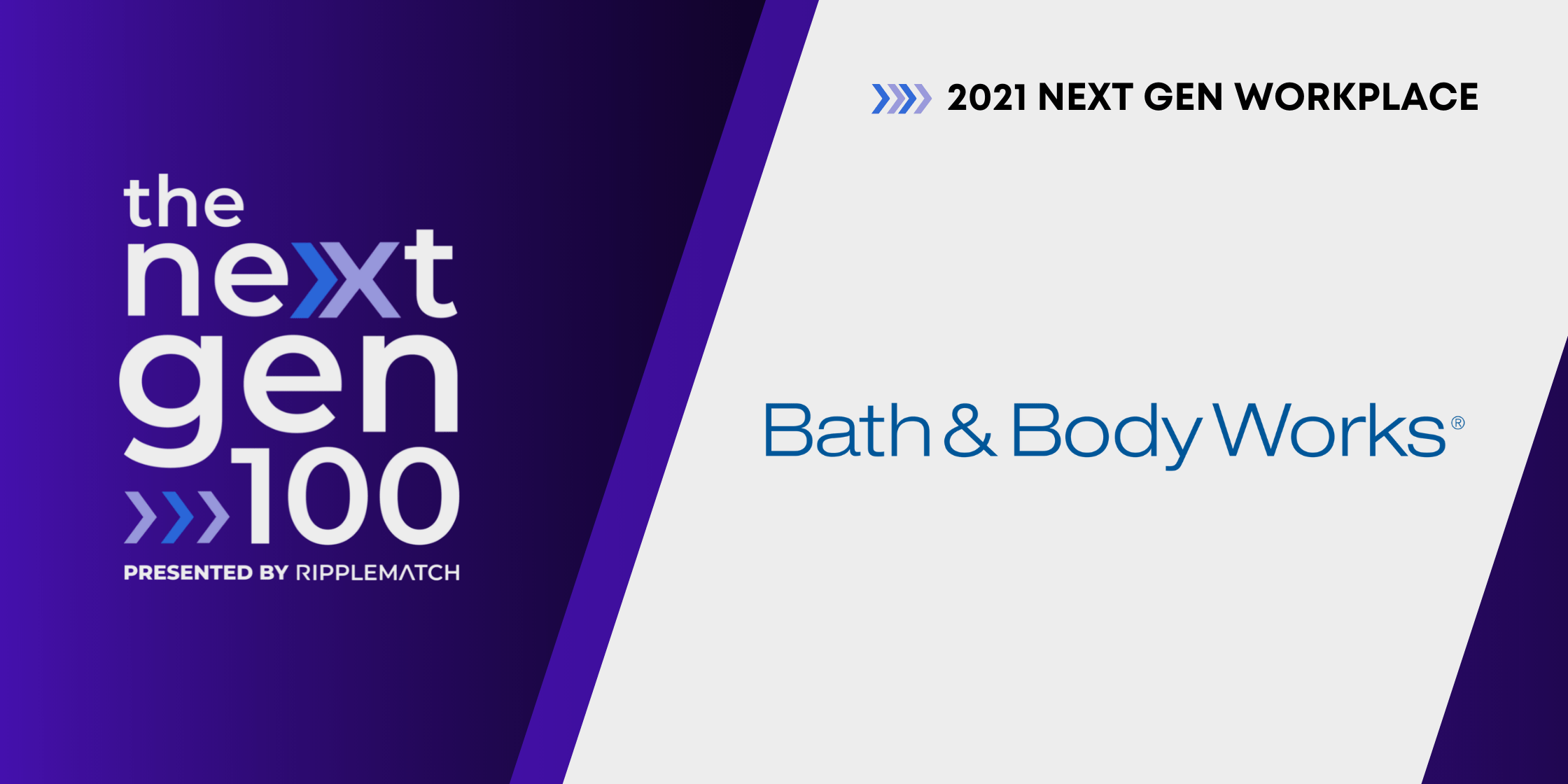 Bath & Body Works Inc is a Top 100 Next Gen Workplace 2021